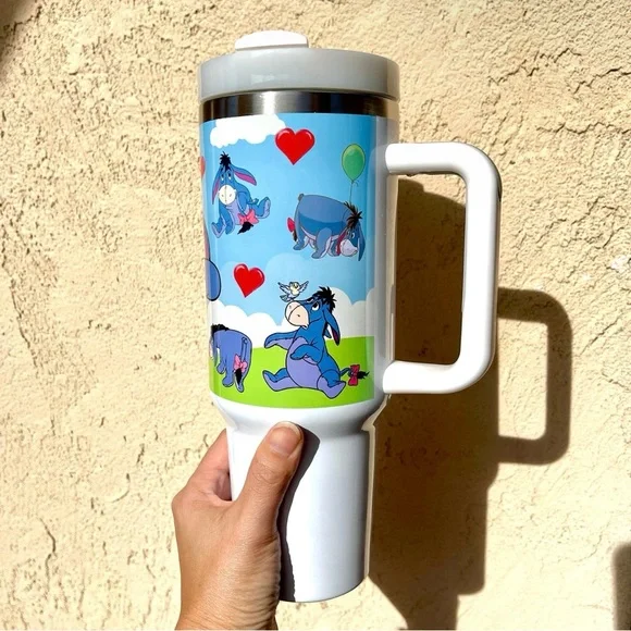 Disney Winnie the Pooh Brand new 40 oz double wall stainless travel offi… - Picture 2 of 4
